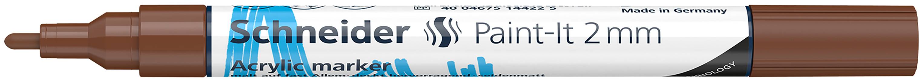Acrylmarker Paint-It 310 2mm braun