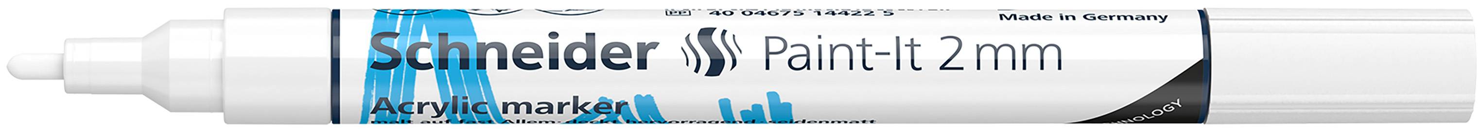 Acrylmarker Paint-It 310 2mm weiß