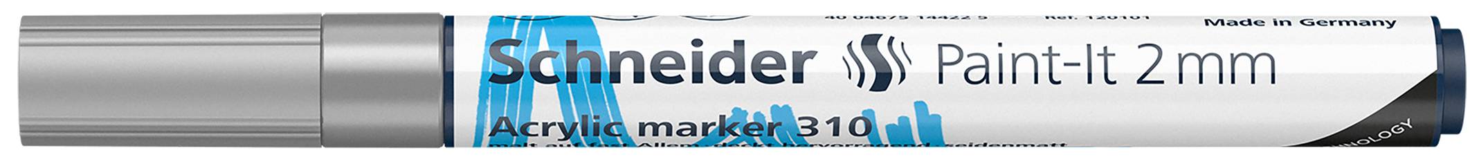 Acrylmarker Paint-It 310 2mm silber