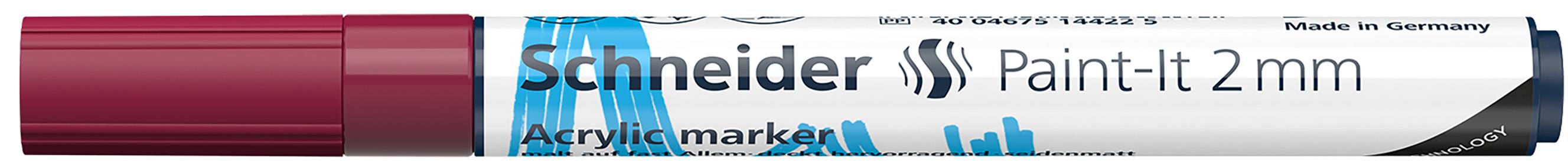 Acrylmarker Paint-It 310 2mm burgund-rot