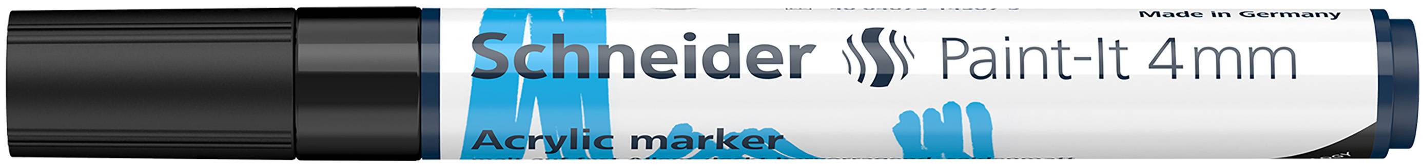 Acrylmarker Paint-It 320 4mm schwarz