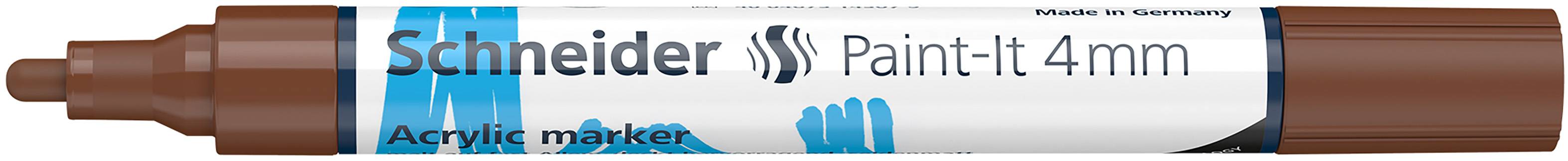 Acrylmarker Paint-It 320 4mm braun