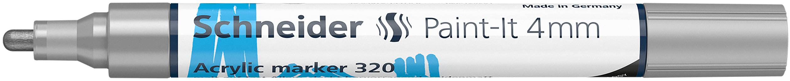 Acrylmarker Paint-It 320 4mm silber