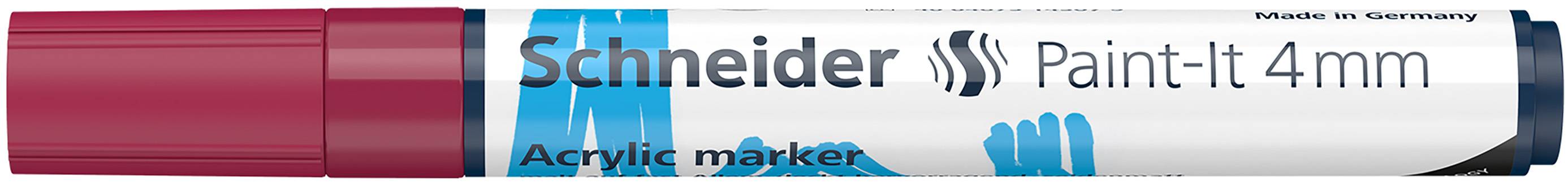 Acrylmarker Paint-It 320 4mm burgund-rot