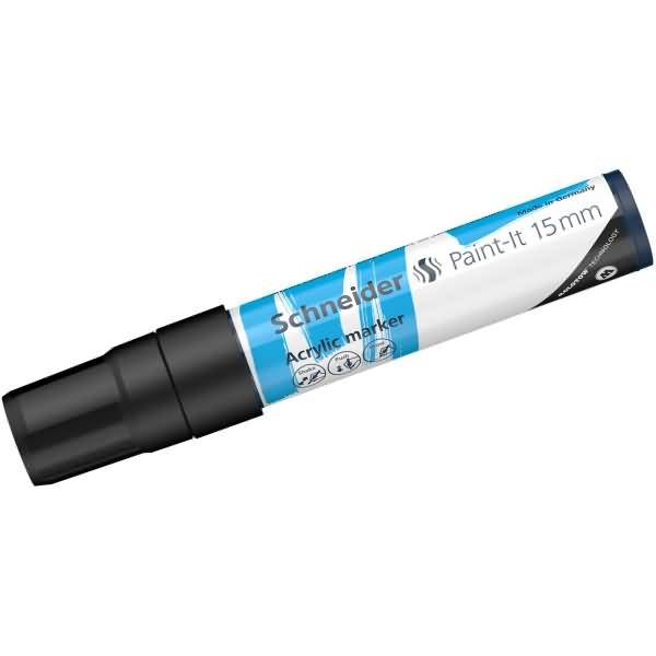 Acrylmarker Paint-It 330 15mm schwarz