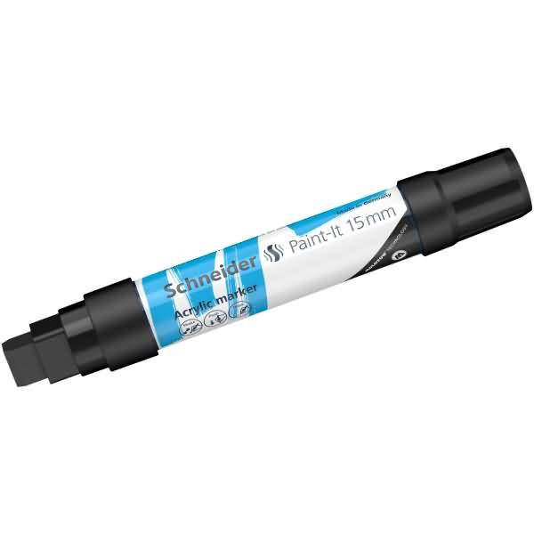 Acrylmarker Paint-It 330 15mm schwarz