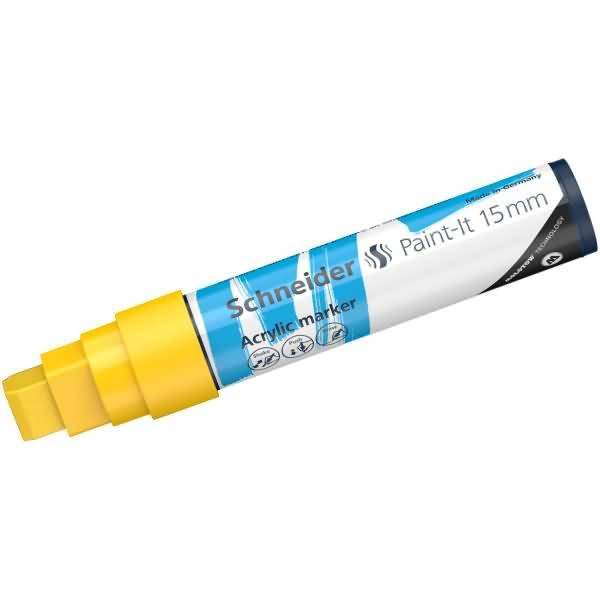 Acrylmarker Paint-It 330 15mm gelb