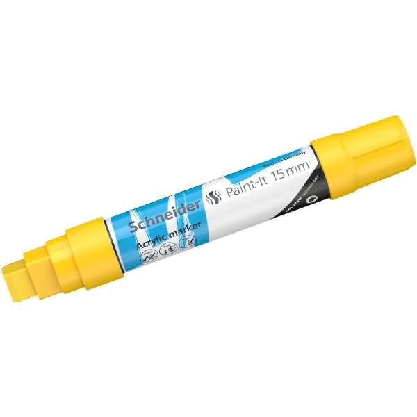 Acrylmarker Paint-It 330 15mm gelb