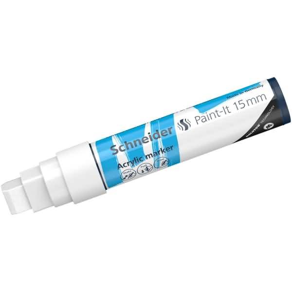 Acrylmarker Paint-It 330 15mm weiß