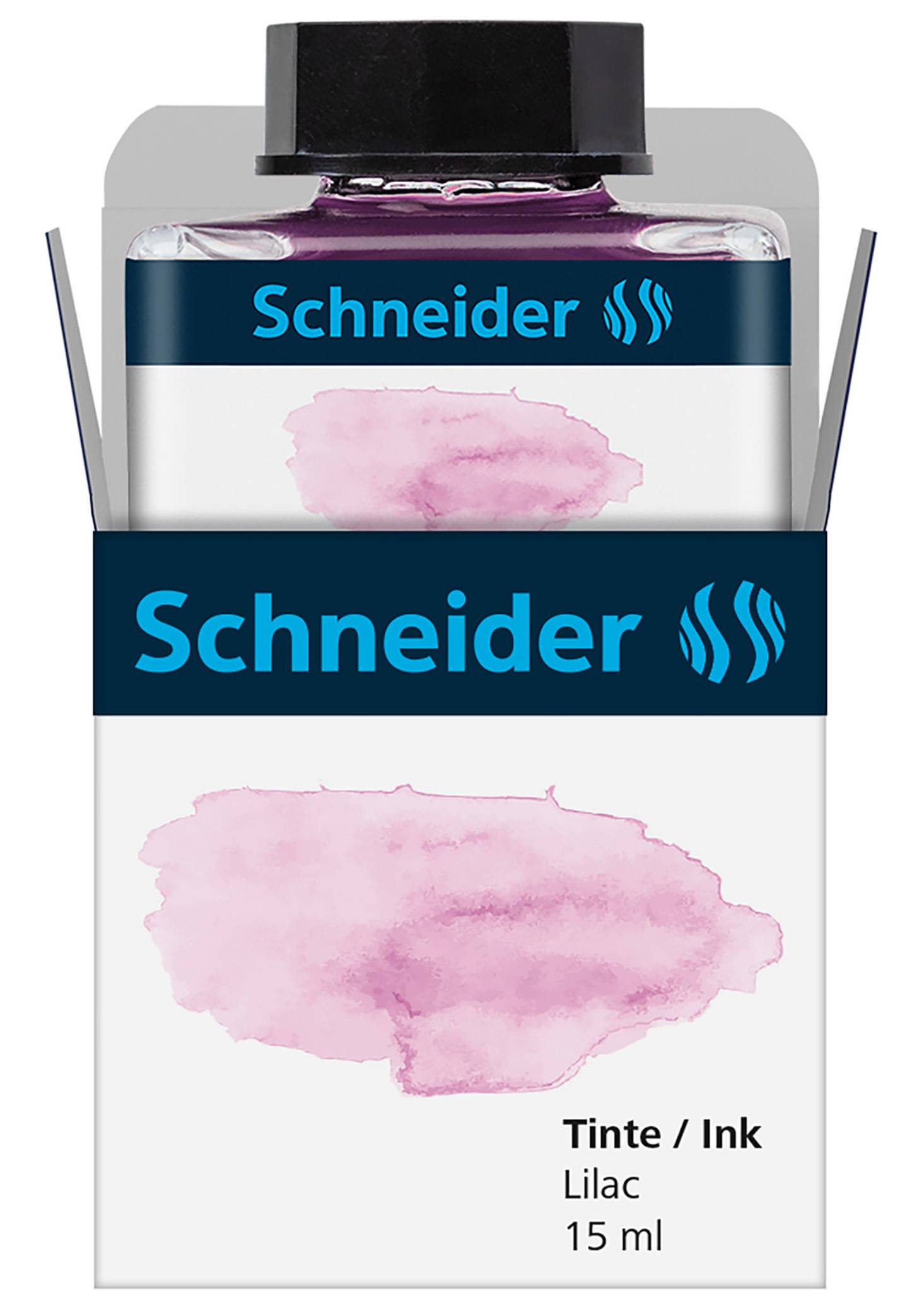 Tinte für Füllhalter Tintenglas pastell, lilac