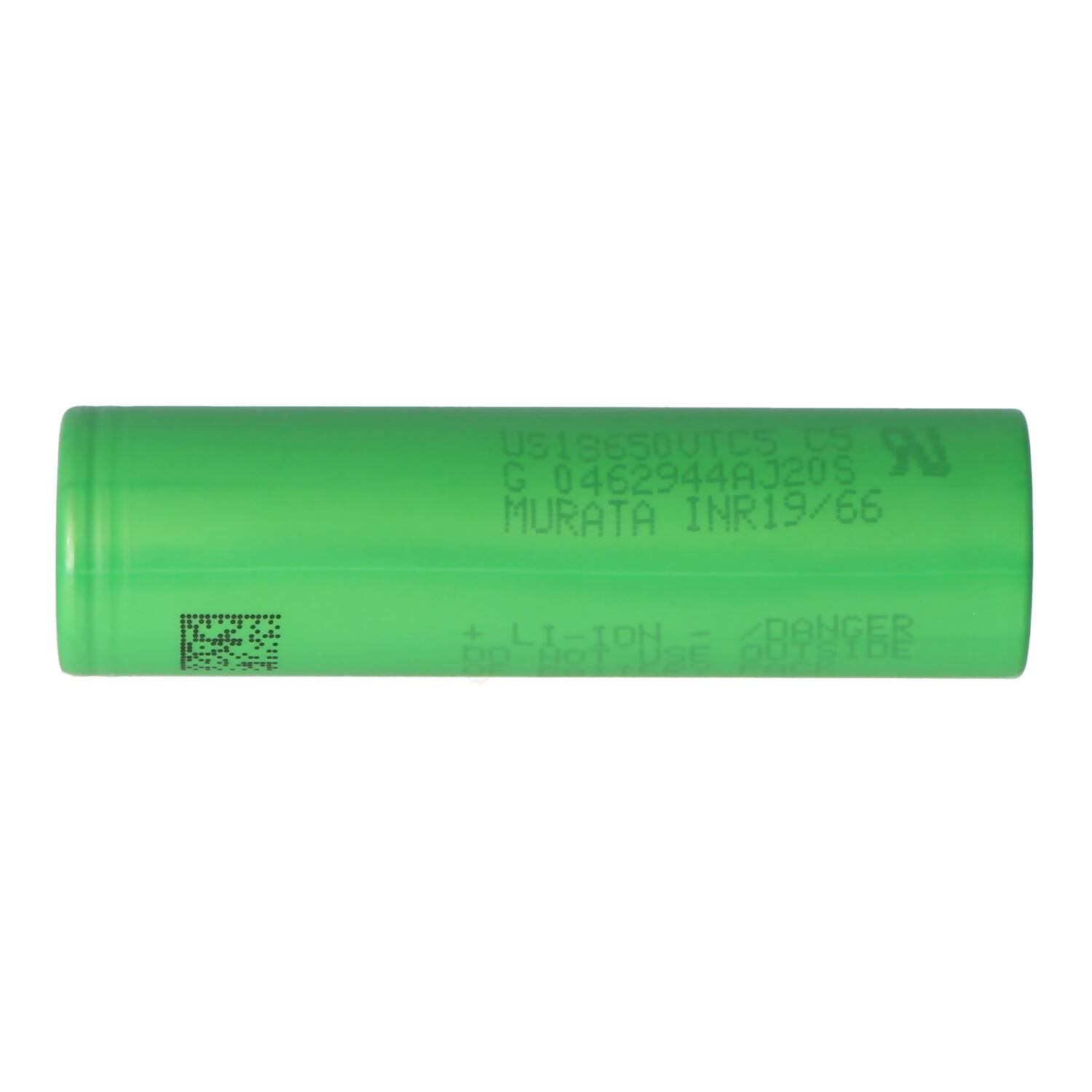 Sony Konion US18650VTC5 2600mAh, 3,6V - 3,7V, 65x18,2mm, maximal 30A Stromabgabe Flat Top
