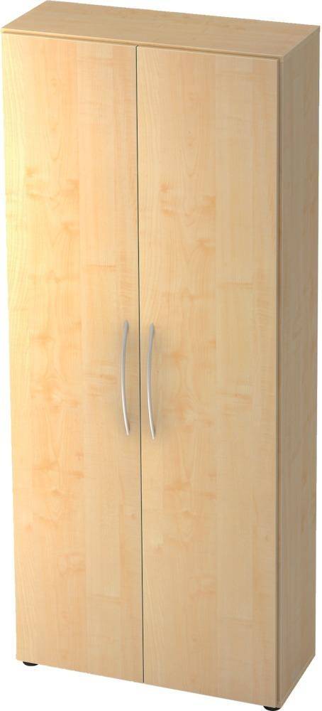 Schrank Basic 5 OH BxTxH 80x33x188cm Griff BM Ahorn/Ahorn