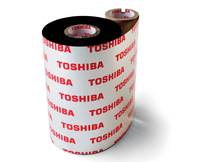 Toshiba - Schwarz - 68 mm x 600 m - kratzfest, beständig gegen hohe Temperaturen und Lösungsmittel