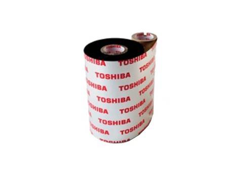 Toshiba - Schwarz - 68 mm x 600 m - kratzfest, beständig gegen hohe Temperaturen und Lösungsmittel