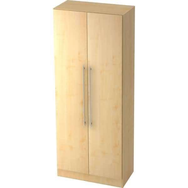 Schrank Solid 5OH BxTxH 80x42x200,4cm Griff RE Ahorn/Ahorn