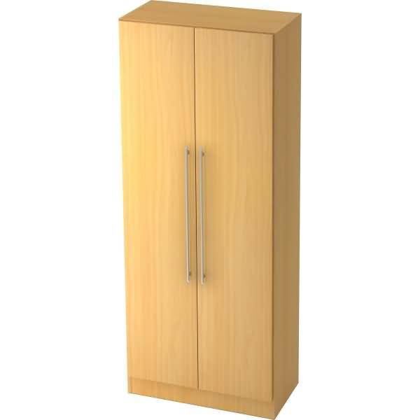 Schrank Solid 5OH BxTxH 80x42x200,4cm Griff RE Buche/Buche