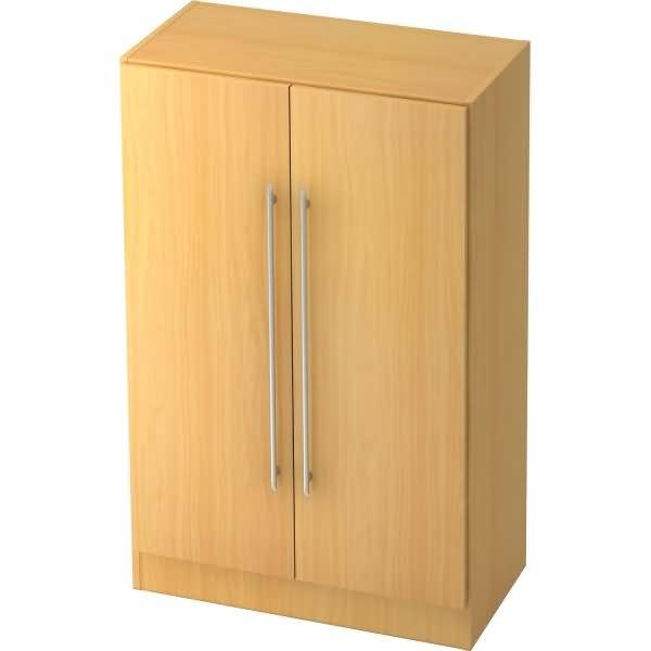 Schrank Solid 3OH BxTxH 80x42x127cm Griff RE Buche/Buche