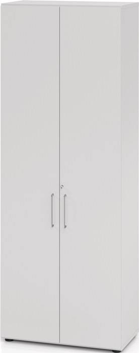 Schrank Teda-Z H2156xB800xT420mm lichtgrau 6 OH (3 offen) 2 Türen zerlegt