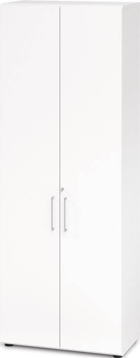 Schrank Teda-Z H2156xB800xT420mm weiß 6 OH (3 offen) 2 Türen zerlegt