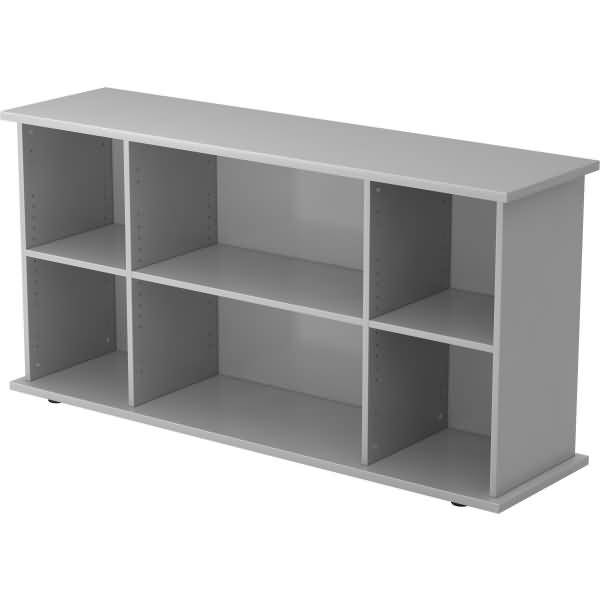 Sideboard SB 2OH offen BxTxH 166,1x44,8x84cm Grau