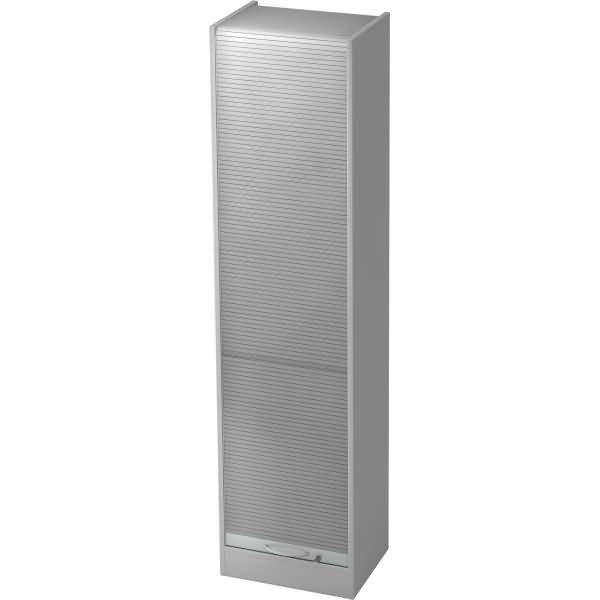 Rollladenschrank Solid 5OH BxTxH 50x40x200,4cm Griff BM Grau/Grau