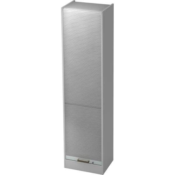 Rollladenschrank Solid 5OH BxTxH 50x40x200,4cm Griff SG Grau/Grau