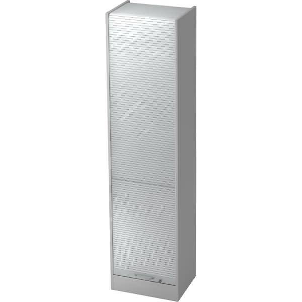 Rollladenschrank Solid 5OH BxTxH 50x40x200,4cm Griff BM Grau/Silber