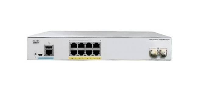 Cisco Catalyst 1000-8T-E-2G-L - Switch - managed - 8 x 10/100/1000 + 2 x Combo Gigabit SFP (Uplink)