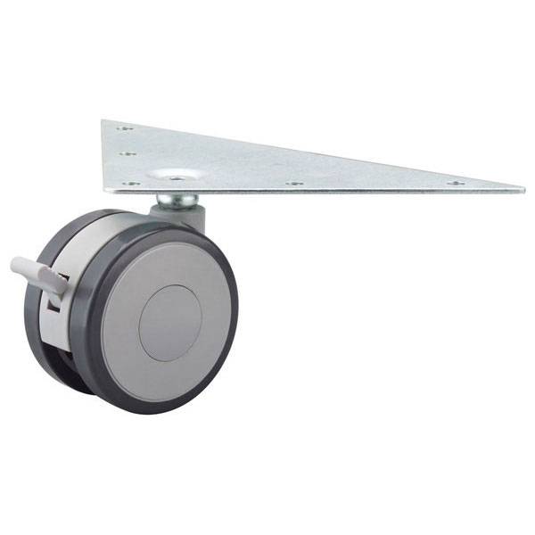 Hammerbacher Doppelrollen für Sideboards Höhe 9,0 cm