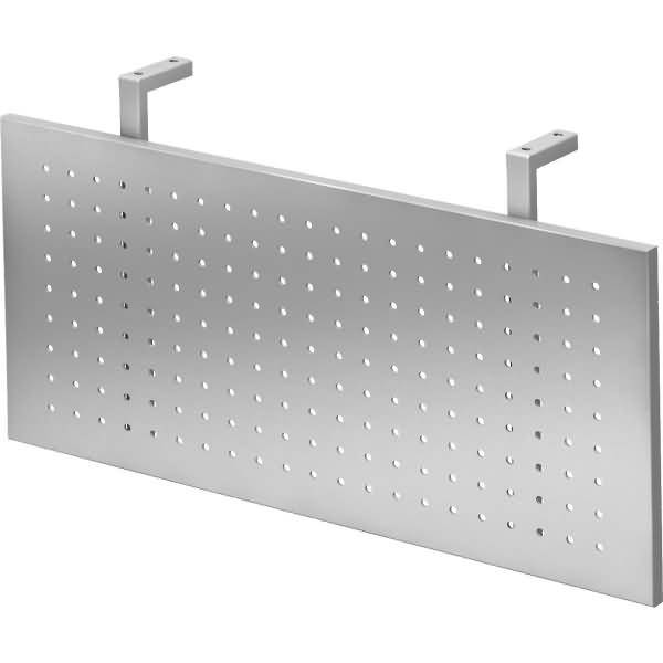 Knieraumblende 80cm Silber