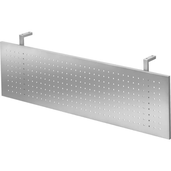 Knieraumblende 120cm Silber