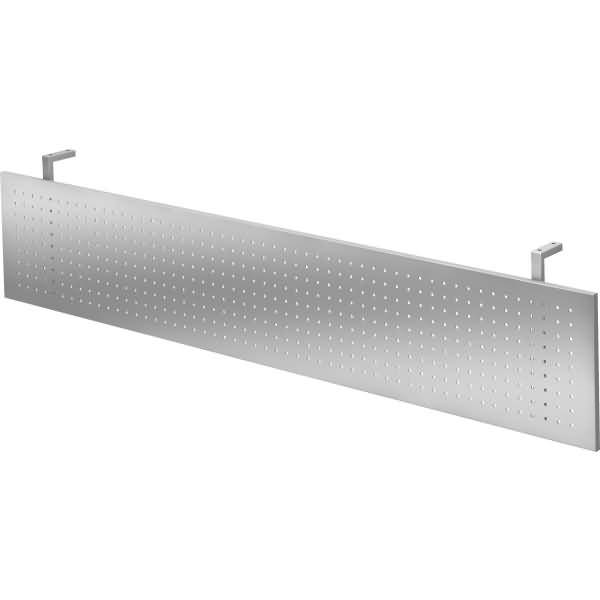 Knieraumblende 180cm Silber