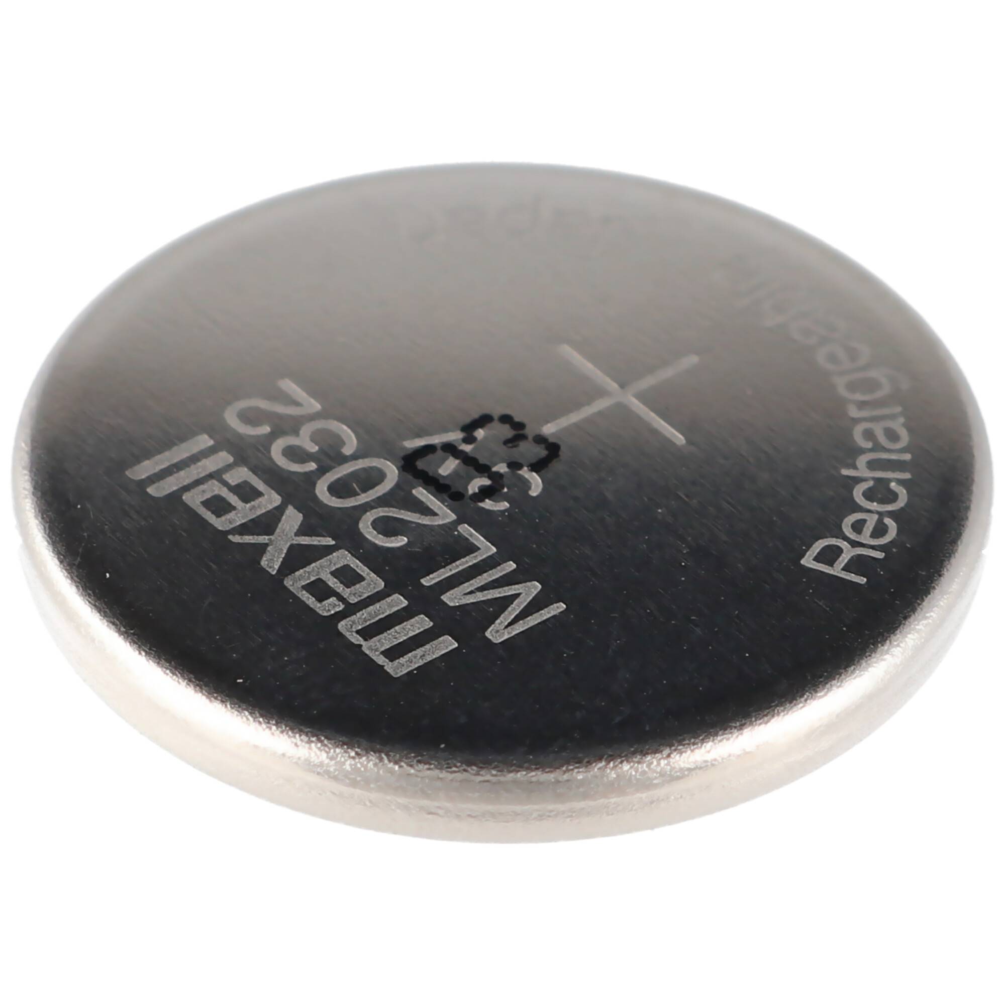 ML2032 Li-Ion Akku 3V Akku ML 2032 3,2 x 20 mm