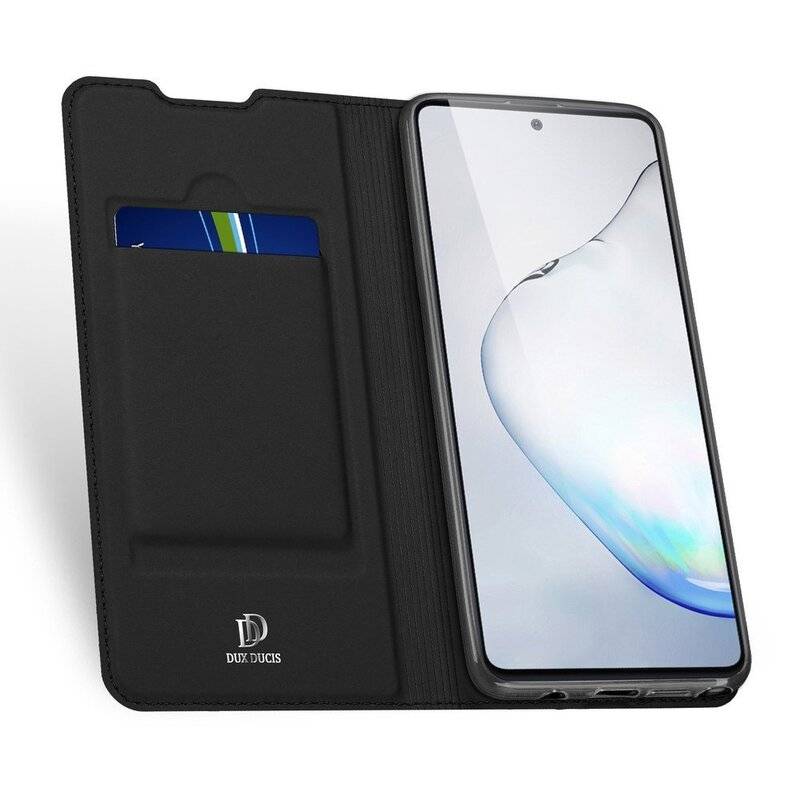 Buch Tasche für SAMSUNG GALAXY S20 FE (G780F) Handy Hülle Brieftasche Schutzhülle mit Standfunktion, Kartenfach Schwarz