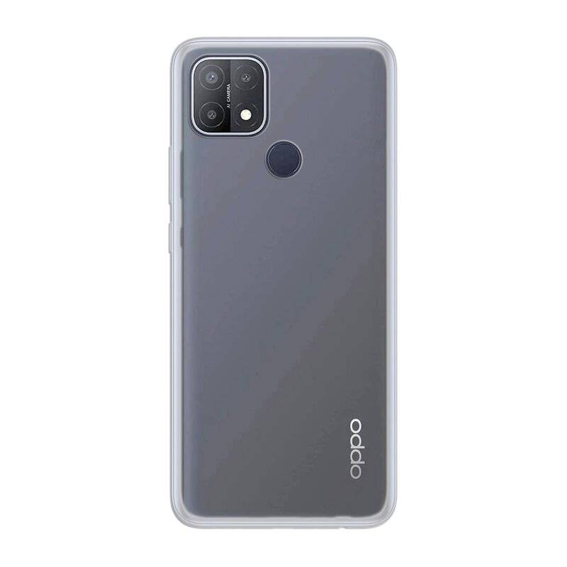 cofi1453® Silikon Hülle Basic kompatibel mit Oppo A15 Case TPU Soft Handy Cover Schutz Transparent