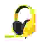 SADES Spirits SA-721 Gaming Headset gelb, 3,5 mm Klinke, kabelgebunden, Stereo, Over Ear, PC, PS4, Xbox One, Nintendo Sw