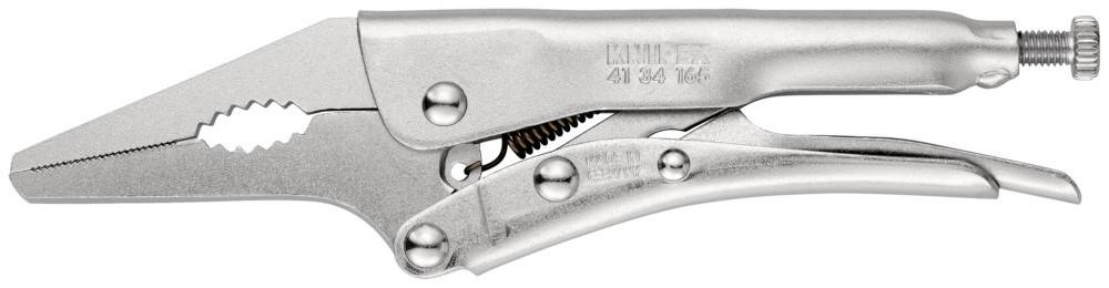 Eine Nahaufnahme eines silbernen Lochers mit sichtbarem Federmechanismus und Nieten, auf der teilweise der Text „MADE IN GERMANY