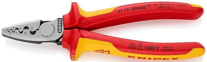 Knipex-Werk Crimpzange 97 78 180 SB