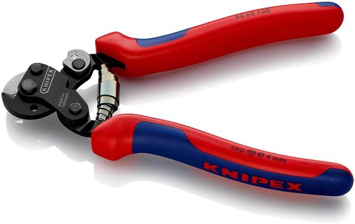 Drahtseilschere L.160mm pol.Mehrkomp.-Hüllen KNIPEX