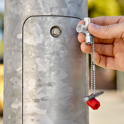 KNIPEX 00 11 02 Schaltschrankschlüssel für gängige Schränke und Absperrsysteme 44 mm KNIPEX 00 11 02 Schaltschrankschlüssel für gängige Schränke und Absperrsysteme 44 mm