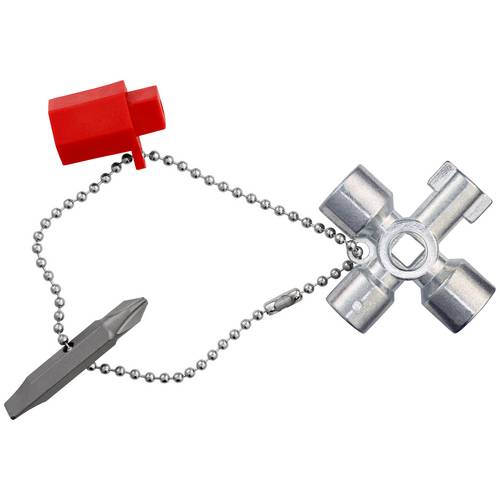 KNIPEX 00 11 02 Schaltschrankschlüssel für gängige Schränke und Absperrsysteme 44 mm KNIPEX 00 11 02 Schaltschrankschlüssel für gängige Schränke und Absperrsysteme 44 mm