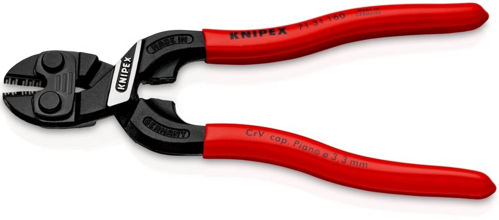 Knipex-Werk Kompakt-Bolzenschneider 71 31 160 SB
