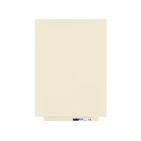 Skinwhiteboard-Modul lackiert 55x75cm RAL 1013 perlweiß