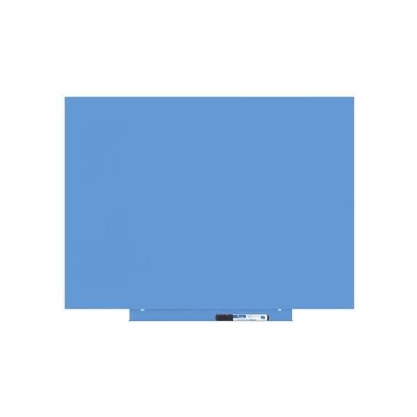 Skinwhiteboard-Modul lackiert 55x75cm RAL 630-1 blau