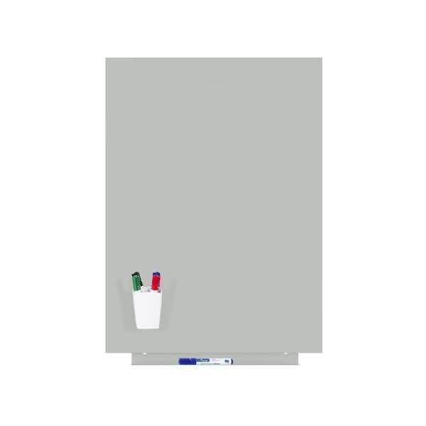 Skinwhiteboard-Modul lackiert 55x75cm RAL 7035 lichtgrau