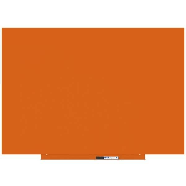Skinwhiteboard-Modul lackiert 75x115cm RAL 2008 hellrotorange