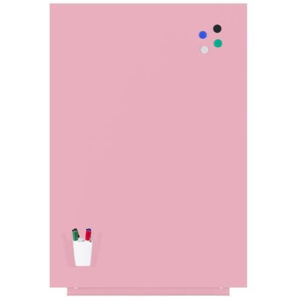 Skinwhiteboard-Modul lackiert 75x115cm RAL 3015 hellrosa