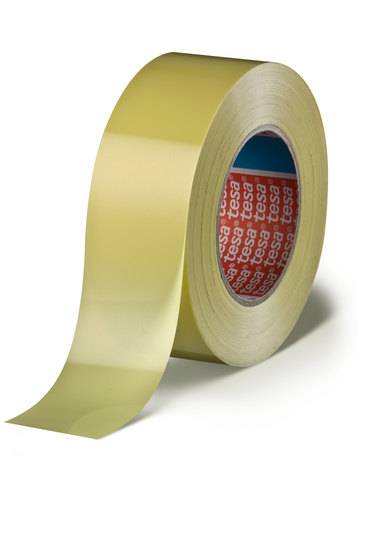 tesa Strapping 4289, 66m x 25mm, gelb