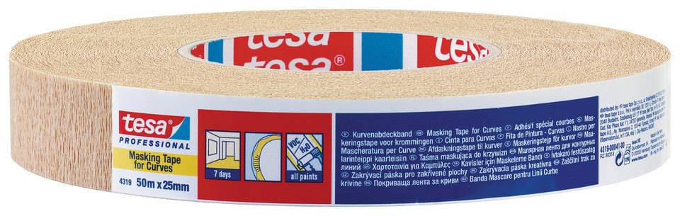 tesakrepp 4319, 50 m x 30 mm, hellbraun
