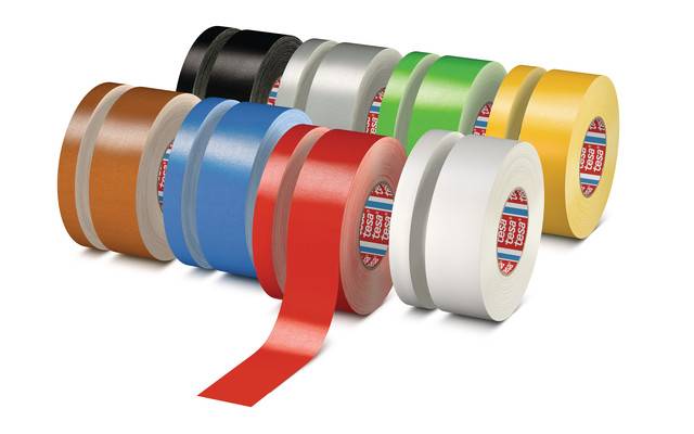 Tesa Premium Gewebeklebeband 4651, 50m x 25mm, gelb, EAN 4005800224287